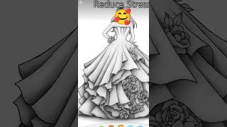 New frock design 🥰🥰drawing lll sketch lll like and subscribe lll comment and share lll [upl. by Blaine]