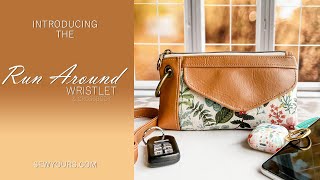 Introducing the Run Around Wristlet Sewing Pattern by Sew Yours [upl. by Tina394]