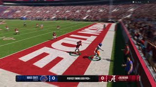 EA SPORTS College Football 25  Domani Jackson Interception  Alabama Football [upl. by Gnilsia]