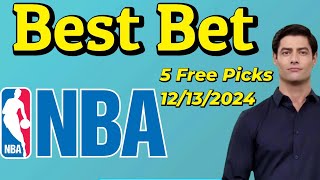 quotAI Sports Predictions 5 Best NBA Picks for Tonightquot [upl. by Alesandrini713]