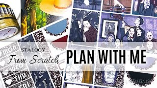 How To Use A Planner Kit in a From Scratch Planner Spread Weekly Setup [upl. by Daveda]