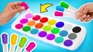 How To Turn 5 Primary Colors Into 16 New Colors  Artsy Life Hacks [upl. by Gnel]