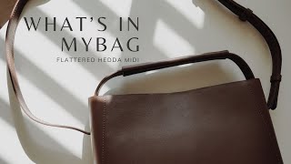 Flattered Hedda Midi Handbag  Review amp What’s In My Bag [upl. by Rory]