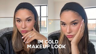 quotIm Coldquot Makeup look  GRWM [upl. by Beker]