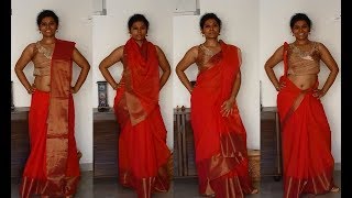 8 Stylish WAYS to drape a SAREE PALLU [upl. by Llertnor]