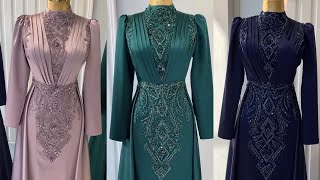 2023 Muhteşem Tesettür Abiye Modelleri düğün Abiye Elbise Amazing Hijab Dresses For Wedding [upl. by Naneek166]