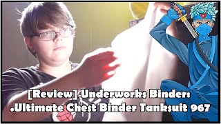 Review Underworks Binder Ultimate Chest Binder Tanksuit 967 [upl. by Alexa360]