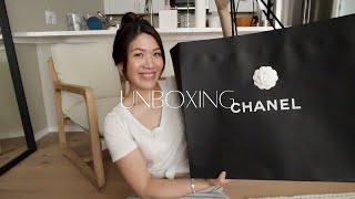 小香背包開箱  Unboxing Chanel Small Duma Drawstring Backpack [upl. by Montford]