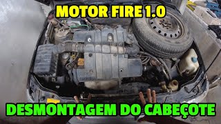 DESMONTAGEM DO CABEÇOTE DO MOTOR FIRE 10 [upl. by Ardie]