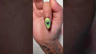 HOW TO Aura nails  isolated chrome nail art  Birthday press ons nails at home [upl. by Atilrahc725]