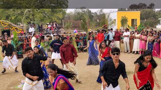 Sankranti sambaralu in aditya college jimiki kamal [upl. by Pernell160]