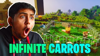 BUILDING CARROT FARM IN MINECRAFT 10 [upl. by Davin241]