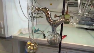 Distillation of Cesium  Destillation von Caesium [upl. by Yht251]