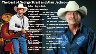 The Best Of George Strait and Alan Jackson 28 Songs [upl. by Alik329]