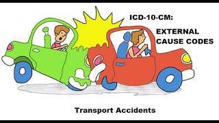 ICD10CM External Cause Coding for Transport Accidents [upl. by Asum]