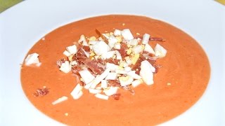 Salmorejo con Thermomix  Receta paso a paso [upl. by Ruddy268]