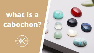 What Is A Cabochon Gemstone  12 Months Of Metal [upl. by Yednil662]