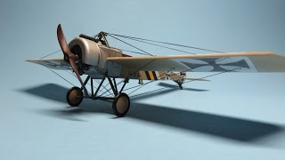 Airfix 172 Fokker EII Eindecker Part 3 [upl. by Ttelracs]