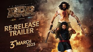 RRR ReRelease Trailer  SS Rajamouli  NTR Ram Charan  3 March 2023 [upl. by Ardnala]