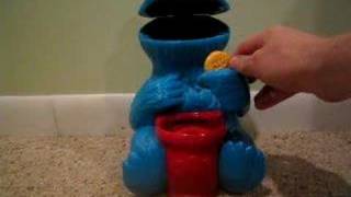 Cookie Monster Talking Cookie Jar [upl. by Tolley547]