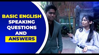 ইংরেজিতে অনর্গল কথা বলতে এইভাবে চর্চা করুন  Basic English Speaking Questions and answers [upl. by Naux]