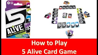 5 Alive Card Game [upl. by Edgardo]