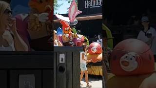 Woody Woodpecker at Portaventura World in Salou Spain portaventura spain travel shortsvideo [upl. by Attelliw]