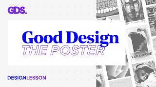 What Makes A Good Poster Design  Design Lesson [upl. by Nored]