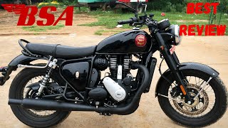 Biggest single cylinder engine  BSA GOLDSTAR 650 [upl. by Enail]