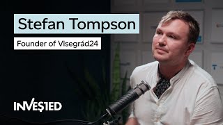 Stefan Tompson on Founding Visegrad24 Fake News Fighting for Israel and the West  Invested [upl. by Lleksah]