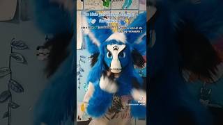 furry dinomask dinomaska dino mask blue subscribe shortvideo shortsvideo shorts short [upl. by Kirch]