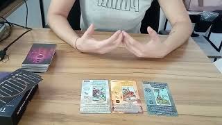 Tirada Simple para aprender a leer el tarot witchy claudron [upl. by Aniwde]