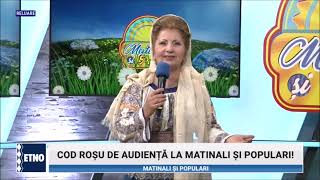 Polina Gheorghe  Nicolae baiat bun Matinali si populari  ETNO TV  21062024 [upl. by Silrak708]