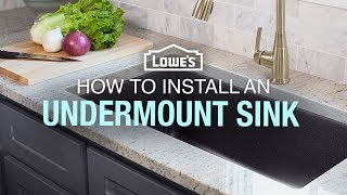 How To Replace and Install an Undermount Sink [upl. by Eleik204]