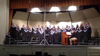 Hornedo Middle School Choir singing the Franck Panis Angelicus [upl. by Gudrin376]