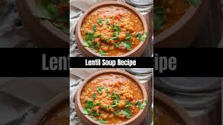 Lentil Soup Recipe LentilSoup shorts food lentilsoup soup recipe [upl. by Gorges]