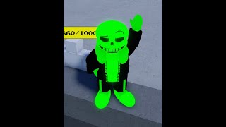 green sans showcaseUndertale sands remake [upl. by Rik]