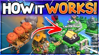 NEW Clan Capital Update Basics Explained Clash of Clans [upl. by Gaudette]