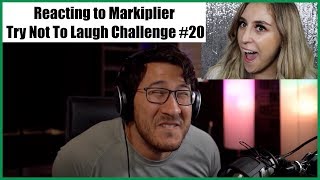 Reacting to Markiplier Try Not To Laugh Challenge 20 [upl. by Hashim]