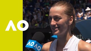 Petra Kvitova oncourt interview 4R  Australian Open 2019 [upl. by Cocke]