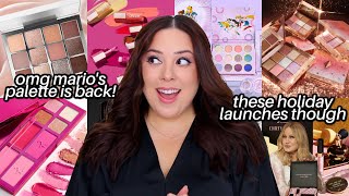 NEW MAKEUP RELEASES 2023 Mario’s Palette is BACK  Holiday Launches Are Killing It 🔥 [upl. by Gen]