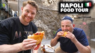 Original NAPOLI FOOD TOUR mit Pizzaiolo Luigi [upl. by Ardnassela200]