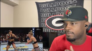 Amanda Nunes vs Holly Holm  Reaction [upl. by Slotnick]