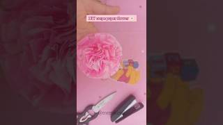 DIY crepe paper flower [upl. by Petronilla35]