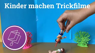 Stop MotionWorkshop Kinder machen Trickfilme [upl. by Panter]