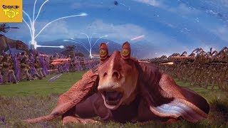 Everything Wrong With the BATTLE OF NABOO [upl. by Asiilanna]