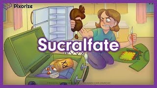 Sucralfate Mnemonic for Nursing Pharmacology NCLEX [upl. by Arrahs130]