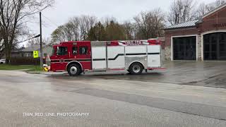 Orillia Fire Pump 1 Responding [upl. by Loria]