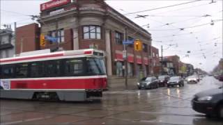 Toronto streetcars  TTC  Tramway Trolleys  Straßenbahnen  Villamosok [upl. by Dodson420]