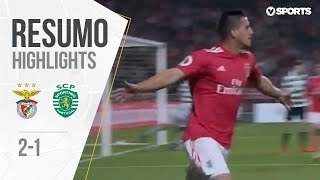 Highlights  Resumo Benfica 21 Sporting Taça de Portugal 1819 12 Final [upl. by Sirap920]